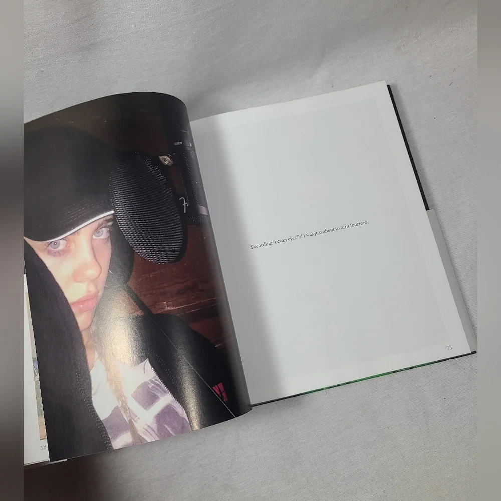 Billie Eilish hardcover book- New - Picture 3 of 7